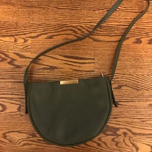 Opelle Creative Meena saddle bag in forest green.